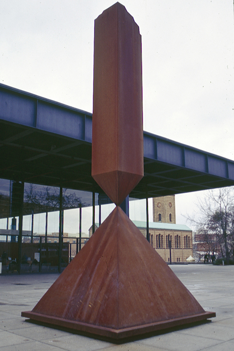 B. NEWMAN, BROKEN OBELISK, 1969