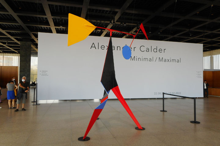 A. CALDER MINIMAL MAXIMAL 2021